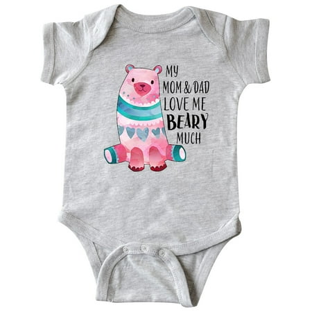 Inktastic My Mom and Dad Love Me Beary Much with Cute Bear Gift Baby Boy or Baby Girl Bodysuit
Inktastic My Mom and Dad Love Me Beary Much with Cute Bear Gift Baby Boy or Baby Girl Bodysuit