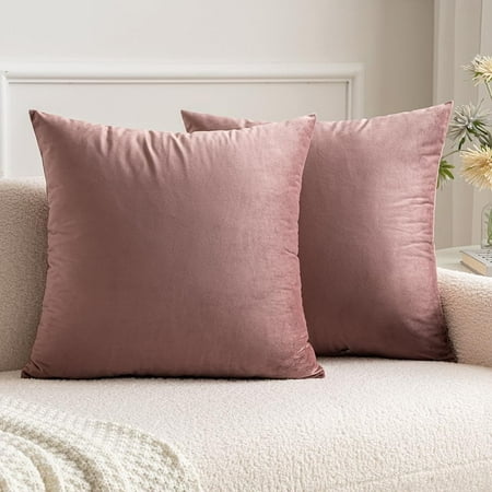 MIULEE Pack of 2 Velvet Pillow Covers Decorative Square Pillowcase Soft Solid Cushion Case for Spring Sofa Bedroom Car 16x16 Inch Jam
MIULEE Pack of 2 Velvet Pillow Covers Decorative Square Pillowcase Soft Solid Cushion Case for Spring Sofa Bedroom Car 16x16 Inch Jam