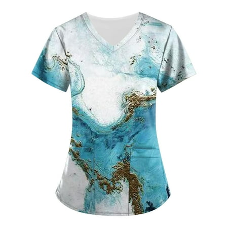 XHJUN Womens Scrub Tops Cheap Strictly Scrubs Stretch Women s Royal Floral Shadows Print Scrub Top Sky Blue XXL
XHJUN Womens Scrub Tops Cheap Strictly Scrubs Stretch Women s Royal Floral Shadows Print Scrub Top Sky Blue XXL