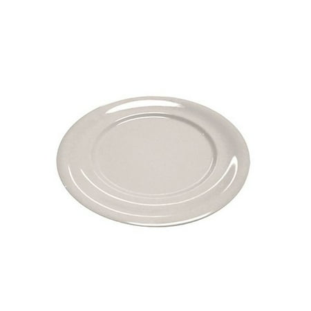 Specialty Item Plate W/ Cove Rim 10-1/2 W X 10-1/2 L X 1-1/4 H Stoneware Bone White 6 packs