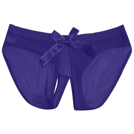 Briefs for Men Boys Sex Erotische UnterwäSche Ice Silk Panties Sexy Lace Low Rise Breathable Thin Seamless Breathable Backless Thong Sexy Lace Thong Boxer Briefs with Ball Pouch
