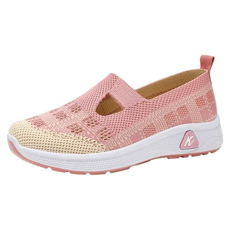 DVKOVI Comfortable Shoes for Women Women s Breathable Flat Soled Comfortable Slip On Casual Shoes Platform Dress Shoes for Women Loafers for Women Comfort Work Flats for Women Office Pink 35
DVKOVI Comfortable Shoes for Women Women s Breathable Flat Soled Comfortable Slip On Casual Shoes Platform Dress Shoes for Women Loafers for Women Comfort Work Flats for Women Office Pink 35