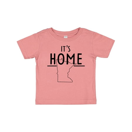 Inktastic It s Home- Minnesota State Outline Gift Baby Boy or Baby Girl T-Shirt