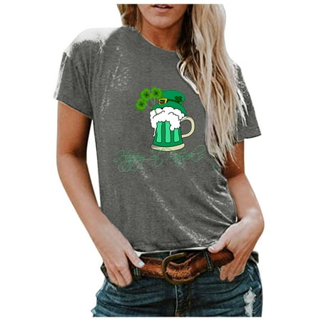 TZNBGO Women s St.Patrick s Day Top Loose Fit Tunic Tops for Leggings Women Casual Printed Cotton Short Sleeve T-Shirt Tops Tees T-Shirt Top Grey Xxxl Corset Tops For Women Teen Tops Gym135758
TZNBGO Women s St.Patrick s Day Top Loose Fit Tunic Tops for Leggings Women Casual Printed Cotton Short Sleeve T-Shirt Tops Tees T-Shirt Top Grey Xxxl Corset Tops For Women Teen Tops Gym135758