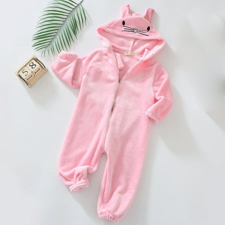 NIUREDLTD Toddler Boys Girls New Long Sleeve Winter Rabbit Ears Hooded Jumpsuit Romper
NIUREDLTD Toddler Boys Girls New Long Sleeve Winter Rabbit Ears Hooded Jumpsuit Romper