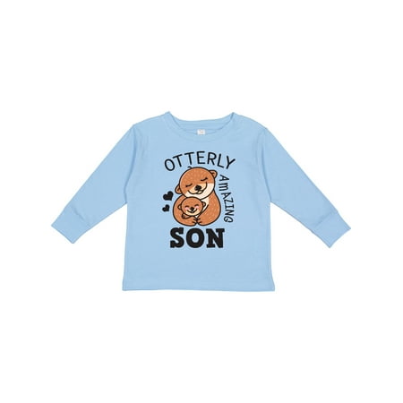Inktastic Otterly Amazing Son with Mother and Child Otter Boys Long Sleeve Toddler T-Shirt
Inktastic Otterly Amazing Son with Mother and Child Otter Boys Long Sleeve Toddler T-Shirt
