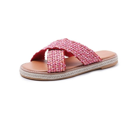 Honeeladyy Discount Summer New Style Comfortable Trend Casual Woven Women s Flat-bottomed Slippers
Honeeladyy Discount Summer New Style Comfortable Trend Casual Woven Women s Flat-bottomed Slippers