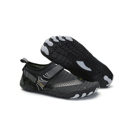 SIMANLAN Unisex Water Shoes Barefoot Aqua Socks Slip On Beach Shoe Exercise Comfort Flats Climbing Quick Dry Swim Sneakers Black 5.5
SIMANLAN Unisex Water Shoes Barefoot Aqua Socks Slip On Beach Shoe Exercise Comfort Flats Climbing Quick Dry Swim Sneakers Black 5.5
