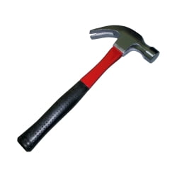 CLAW HAMMER 20 OZ WITH FIBERGL