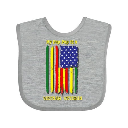 Inktastic My Pap Pap is a Vietnam Veteran Gift Baby Boy or Baby Girl Bib
Inktastic My Pap Pap is a Vietnam Veteran Gift Baby Boy or Baby Girl Bib