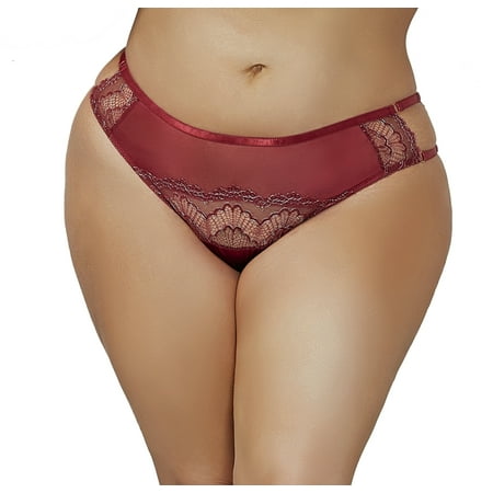 Lacy Line Plus Size Lurex And Mesh Crotchless Cheeky Panties With Keyhole Back
Lacy Line Plus Size Lurex And Mesh Crotchless Cheeky Panties With Keyhole Back