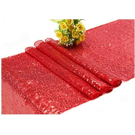 Zukuco Sequin Table Runner 12x108 inches Wedding Party Glitter Table Linen for Christmas New Year Baby Shower Birthday Table Decorations
Zukuco Sequin Table Runner 12x108 inches Wedding Party Glitter Table Linen for Christmas New Year Baby Shower Birthday Table Decorations