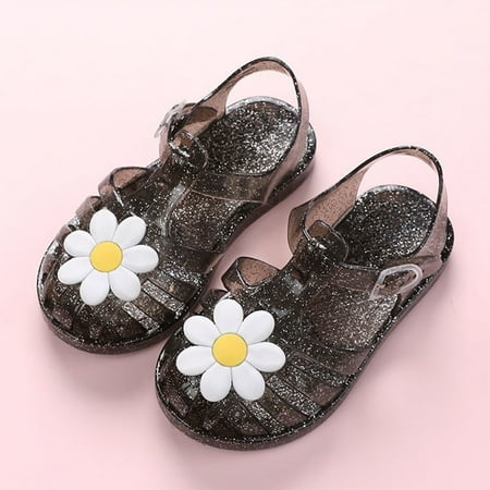 Floleo Clearance Toddler Shoes Baby Girls Cute Flowers Jelly Colors Hollow Out Non-slip Soft Sole Beach Roman Sandals
Floleo Clearance Toddler Shoes Baby Girls Cute Flowers Jelly Colors Hollow Out Non-slip Soft Sole Beach Roman Sandals