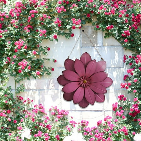 Veki Metal Wall Wall Wall Indoor Rustic FLower Sculptures Decor Art for Hanging Home Decor Hanging Chandelier Single Attachment
Veki Metal Wall Wall Wall Indoor Rustic FLower Sculptures Decor Art for Hanging Home Decor Hanging Chandelier Single Attachment