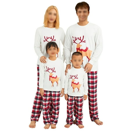 Family Matching Pajamas Set Christmas Sleepwear Parent-Child Pjs Outfit for Xmas Holiday Party
Family Matching Pajamas Set Christmas Sleepwear Parent-Child Pjs Outfit for Xmas Holiday Party
