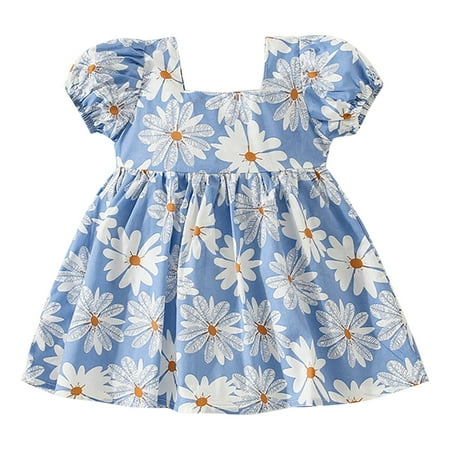 HTGFGMGW Summer Dresses for Girls Summer Small and Medium Sized Girls Short Sleeved Mesh A Line Princess Dress Toddler Girl Dress Baby Flower Girl Dress Blue
HTGFGMGW Summer Dresses for Girls Summer Small and Medium Sized Girls Short Sleeved Mesh A Line Princess Dress Toddler Girl Dress Baby Flower Girl Dress Blue