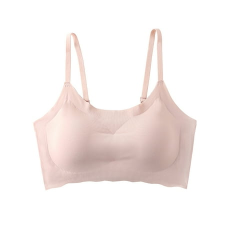 Avamo Women Lightweight Invisibles Bralette Ice Silk Removable Bra Ladies Seamless Home Bralettes Beige XL (80C/85AB)
Avamo Women Lightweight Invisibles Bralette Ice Silk Removable Bra Ladies Seamless Home Bralettes Beige XL (80C/85AB)