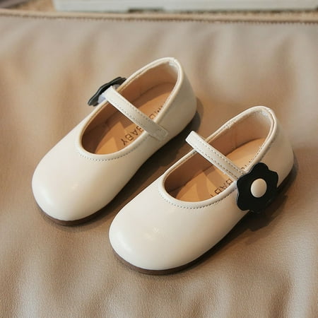 Cathalem Kids Snow Boot Fashion Autumn Girls Casual Shoes Flat Lightweight Solid Color Flower Hook Loop Dress Shoes Simple Style Shoes Beige 3.5 Years
Cathalem Kids Snow Boot Fashion Autumn Girls Casual Shoes Flat Lightweight Solid Color Flower Hook Loop Dress Shoes Simple Style Shoes Beige 3.5 Years