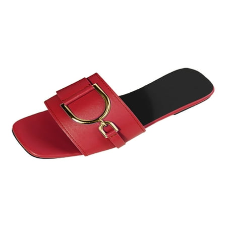 Sandals Women Wedge Comfort Casual Flat Bottom Square Button Solid Color Large Comfortable Sandals Womens Shoes Slip On
Sandals Women Wedge Comfort Casual Flat Bottom Square Button Solid Color Large Comfortable Sandals Womens Shoes Slip On