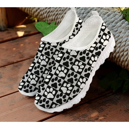 Mesh Ladies Loafers Women Casual Shoes Color Dog Paw Pattern Print Summer Breathable Woman Flats Female Slip On Sneakers
Mesh Ladies Loafers Women Casual Shoes Color Dog Paw Pattern Print Summer Breathable Woman Flats Female Slip On Sneakers