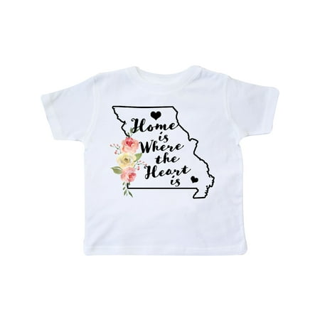 Inktastic Missouri Home is Where the Heart is with Watercolor Floral Gift Toddler Boy or Toddler Girl T-Shirt
Inktastic Missouri Home is Where the Heart is with Watercolor Floral Gift Toddler Boy or Toddler Girl T-Shirt