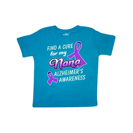 Inktastic Alzheimer s Awareness Find a Cure for my Nana Gift Toddler Boy or Toddler Girl T-Shirt
Inktastic Alzheimer s Awareness Find a Cure for my Nana Gift Toddler Boy or Toddler Girl T-Shirt