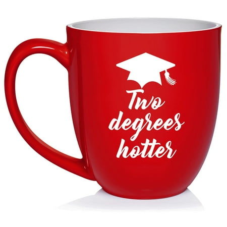 Two Degrees Hotter Funny Graduation Gift Ceramic Coffee Mug Tea Cup Gift (16oz Red)
Two Degrees Hotter Funny Graduation Gift Ceramic Coffee Mug Tea Cup Gift (16oz Red)