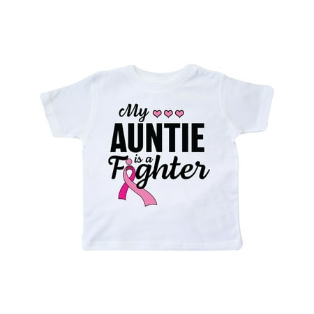 Inktastic Breast Cancer Awareness My Auntie is a Fighter Gift Toddler Boy or Toddler Girl T-Shirt
Inktastic Breast Cancer Awareness My Auntie is a Fighter Gift Toddler Boy or Toddler Girl T-Shirt