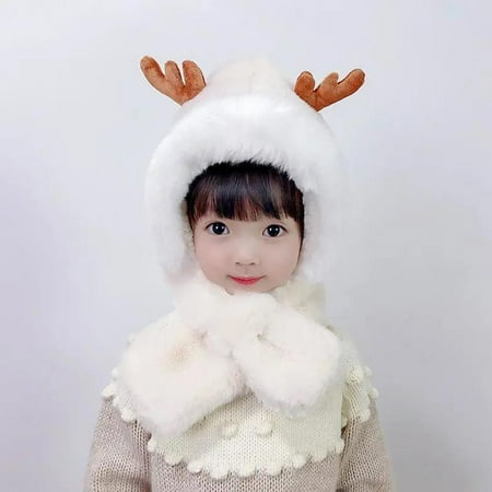 ZMHEGW Hats Children S Cute Cartoon Fawn Thick Ear Protectors Warm Plush Scarf Set Caps
ZMHEGW Hats Children S Cute Cartoon Fawn Thick Ear Protectors Warm Plush Scarf Set Caps