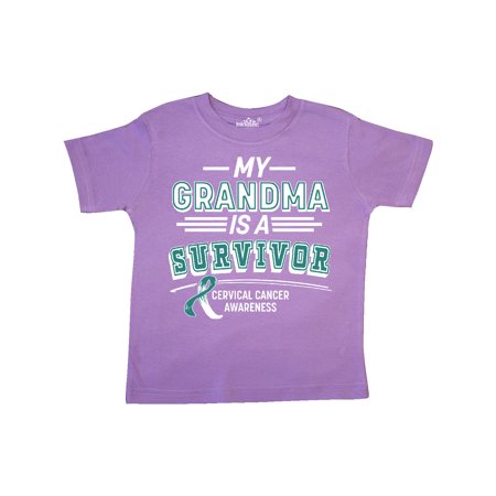 Inktastic My Grandma is a Survivor Cervical Cancer Awareness Gift Toddler Boy or Toddler Girl T-Shirt
Inktastic My Grandma is a Survivor Cervical Cancer Awareness Gift Toddler Boy or Toddler Girl T-Shirt