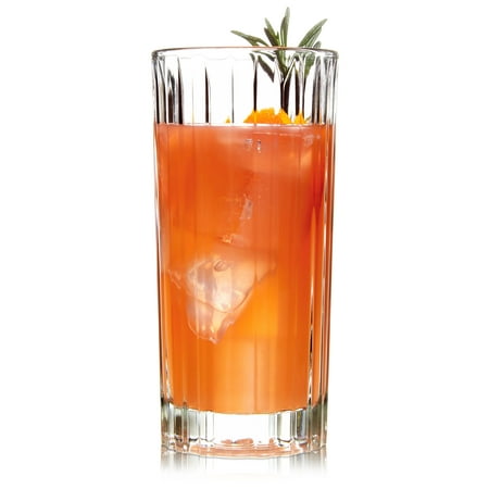 Libbey Flashback Tumbler Glasses 16-ounce Set of 4