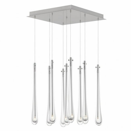 ET2 Lighting E24217-122SN Stillo - 13.5W 9 LED Pendant-18 Inches Tall and 16.25 Inches Wide Satin Nickel
ET2 Lighting E24217-122SN Stillo - 13.5W 9 LED Pendant-18 Inches Tall and 16.25 Inches Wide Satin Nickel