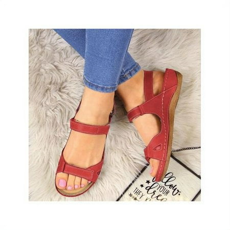 Summer Flat Sandals for Women Comfortable Casual Beach Shoes Ankle Strap Sandals Flip Flops Size 9
Summer Flat Sandals for Women Comfortable Casual Beach Shoes Ankle Strap Sandals Flip Flops Size 9