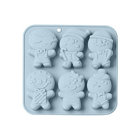 HOMEIU Silicone Mousse Mould Gingerbread Man Shape Silicone Material Pudding Molds
HOMEIU Silicone Mousse Mould Gingerbread Man Shape Silicone Material Pudding Molds