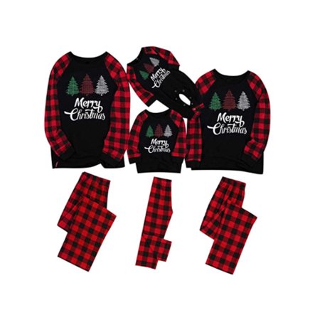 wybzd Christmas Printing Home Parent-child Wear Black and Red Plaid Pants Suit Long Sleeve Family Pajamas Set
wybzd Christmas Printing Home Parent-child Wear Black and Red Plaid Pants Suit Long Sleeve Family Pajamas Set