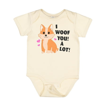 Inktastic I Woof You a Lot with Corgi Illustration Gift Baby Boy or Baby Girl Bodysuit
Inktastic I Woof You a Lot with Corgi Illustration Gift Baby Boy or Baby Girl Bodysuit