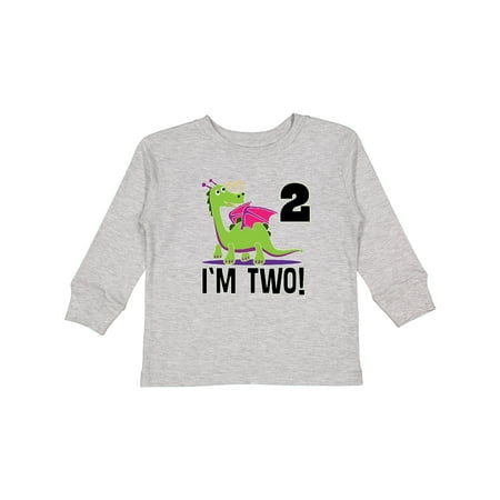 Inktastic 2nd Birthday Outfit Girl Dragon Gift Toddler Toddler Girl Long Sleeve T-Shirt
Inktastic 2nd Birthday Outfit Girl Dragon Gift Toddler Toddler Girl Long Sleeve T-Shirt