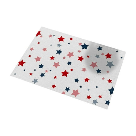 Ongmies Desk Mat Kitchen Organizers and Storage independence Day Fabric Placemats Heat insulation Table Mats Festive Western Dinner Napkins Tablecloth C
Ongmies Desk Mat Kitchen Organizers and Storage independence Day Fabric Placemats Heat insulation Table Mats Festive Western Dinner Napkins Tablecloth C
