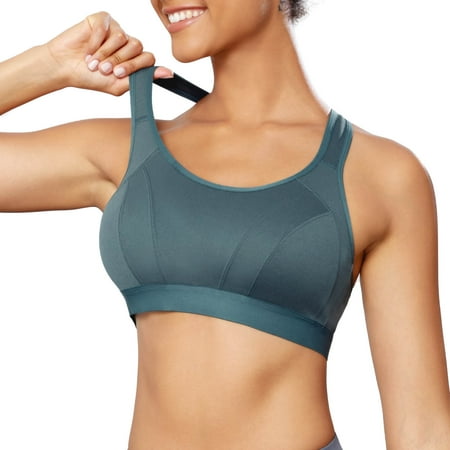 KUMAYES Women s Sport Bra High Impact Racerback Full Support Bonce Control Workout Running Bra Wireless Seamless Yoga Tops
KUMAYES Women s Sport Bra High Impact Racerback Full Support Bonce Control Workout Running Bra Wireless Seamless Yoga Tops