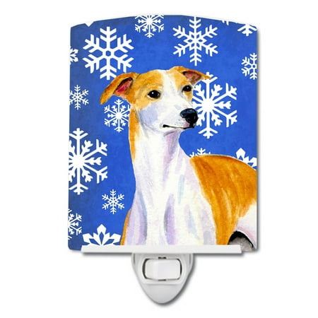 Caroline s Treasures LH9283CNL Whippet Winter Snowflakes Holiday Ceramic Night Light 6x4x3 multicolor
Caroline s Treasures LH9283CNL Whippet Winter Snowflakes Holiday Ceramic Night Light 6x4x3 multicolor