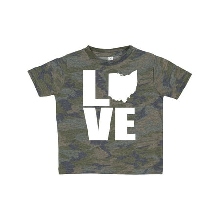 Inktastic Ohio Love Gift Toddler Boy or Toddler Girl T-Shirt