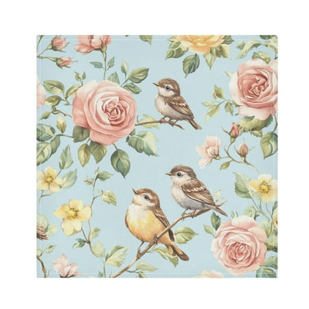 WOBOGO Rose Sparrow Drawing Cloth Napkins 1 Piece Soft Elegant Touch Durable Absorbent Quick Drying for Elegant Dining
WOBOGO Rose Sparrow Drawing Cloth Napkins 1 Piece Soft Elegant Touch Durable Absorbent Quick Drying for Elegant Dining