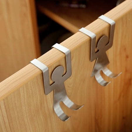 Basic Tools Set For Home : 2Pcs Stainless Steel Lovers Shaped Hook Kitchen Hanger Clothes Storage Rack Tool
Basic Tools Set For Home : 2Pcs Stainless Steel Lovers Shaped Hook Kitchen Hanger Clothes Storage Rack Tool