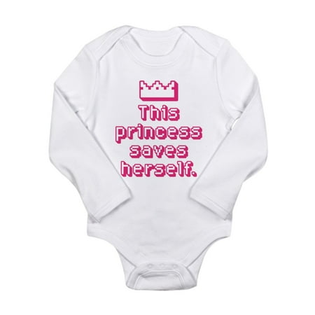CafePress - This Princess Saves Herself Body Suit - Long Sleeve Infant Bodysuit
CafePress - This Princess Saves Herself Body Suit - Long Sleeve Infant Bodysuit