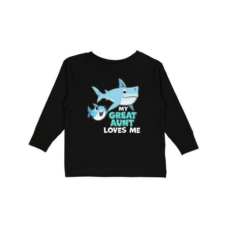 Inktastic My Great Aunt Loves Me with Cute Sharks Gift Toddler Boy or Toddler Girl Long Sleeve T-Shirt
Inktastic My Great Aunt Loves Me with Cute Sharks Gift Toddler Boy or Toddler Girl Long Sleeve T-Shirt