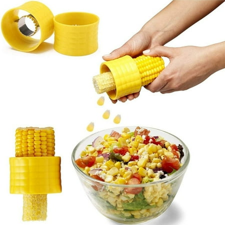 Seenda 4 Pack Kitchen Corn Stripper Cutter Cob Cutter Fruit Vegetable Tools Cob Remover Corn Shaver Peeler Manual Stainless Steel Cob Corn Tripping Tool
Seenda 4 Pack Kitchen Corn Stripper Cutter Cob Cutter Fruit Vegetable Tools Cob Remover Corn Shaver Peeler Manual Stainless Steel Cob Corn Tripping Tool