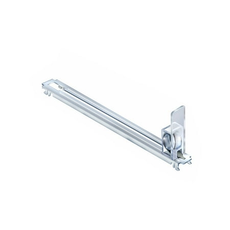 Azar Displays 225901 Spring-Loaded Pusher Track 50-Pack
