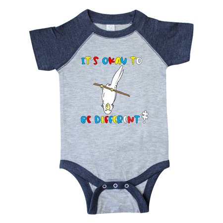 Inktastic Autism Awareness It s Okay to be Different! Silly Bird Gift Baby Boy or Baby Girl Bodysuit
Inktastic Autism Awareness It s Okay to be Different! Silly Bird Gift Baby Boy or Baby Girl Bodysuit