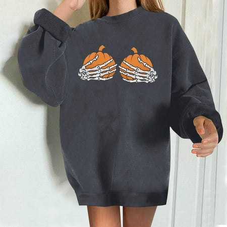 jsaierl Oversized Sweatshirt for Women Long Sleeve Funny Graphic Pullover Skeleton Halloween Sweatshirt Crewneck Cute Tops for Women Lightweight Sweatshirts for Teen Girls
jsaierl Oversized Sweatshirt for Women Long Sleeve Funny Graphic Pullover Skeleton Halloween Sweatshirt Crewneck Cute Tops for Women Lightweight Sweatshirts for Teen Girls