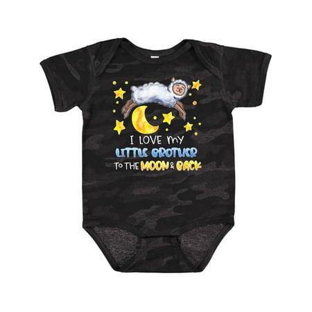 Inktastic I Love my Little Brother to the Moon and Back Cute Sheep Gift Baby Boy or Baby Girl Bodysuit
Inktastic I Love my Little Brother to the Moon and Back Cute Sheep Gift Baby Boy or Baby Girl Bodysuit